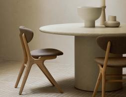 Ethinicraft Eye Dining Chair Element Dining Table