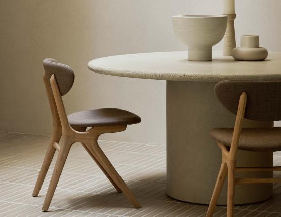Ethinicraft Eye Dining Chair Element Dining Table