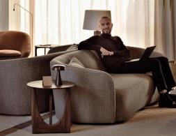 Ethnicraft Geometric Side Table Ellipse Sofa 02