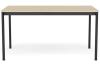 140 X 70 CM - Lacquered Oak Veneer/Plywood/Black