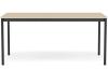 160 X 80 CM - Lacquered Oak Veneer/Plywood/Black