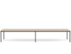 440 X 110 CM - Lacquered Oak Veneer/Plywood/Black