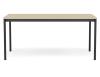 250 x 90cm - Lacquered Oak Veneer/Plywood/Black