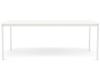 190 X 80 CM - White Laminate/White ABS/White