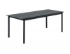 Large Black Table 200 X 75CM