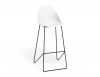 Bar Stool 75cm Seat Height - Black Frame