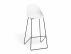 Bar Stool 75cm Seat Height - Black Frame image