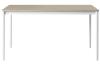 140 x 80cm - Lacquered Oak Veneer/Plywood/White