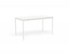 140 X 70 CM - White Laminate/White ABS/White
