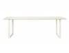 170 x 85cm - White Nanolaminate, Plywood, White legs