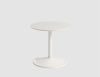 Soft Side Table - Off White 41cm x 40cm