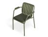 Chair with Green Cushion
