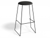 77cm Bar Height - Anthracite Fabric Seat