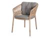 With Dark Grey Seat Cushion