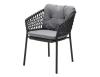 With Grey Seat Cushion