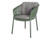 With Dark Grey Seat Cushion