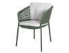 With Light Brown Seat Cushion