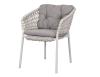 With Taupe Seat Cushion
