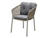 With Grey Seat Cushion