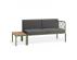 Granite Grey Cushions + Teak Top image