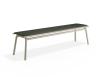 Bench with Green Cushion