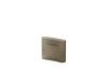 Taupe Frosted Glass
