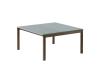 Light Blue/Dark Oiled Oak - 1 Plain 1 Wavy 