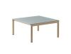 Light Blue/Oak - 1 Plain 1 Wavy