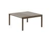Taupe/Dark Oiled Oak - 1 Plain 1 Wavy