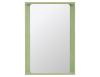 Arced Mirror / 80 x 55cm / Light Green