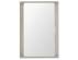 Arced Mirror / 80 x 55cm / Light Grey image