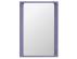 Arced Mirror / 80 x 55cm / Light Lilac image