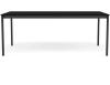 190 X 80 CM - Black Laminate/Black ABS/Black