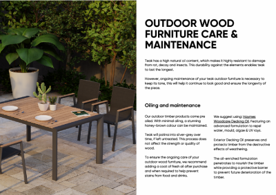 : Take Outdoor Teak Side Table Matt Charcoal by Huset