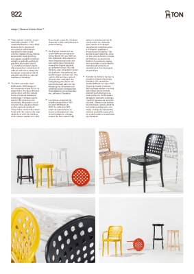 : 822 Armchair by Claesson Koivisto Rune for TON