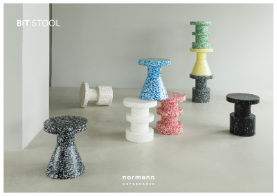 : Bit Barstool 75cm by Simon Legald for Normann Copenhagen