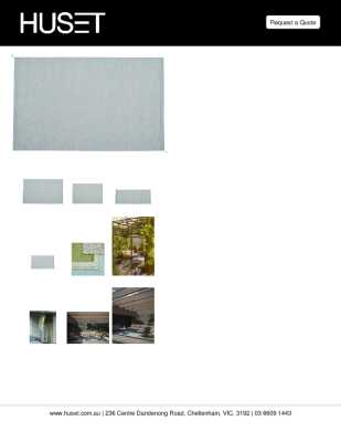 Tear Sheet: Ply Rug Light Blue 100% Recycled Polyester by Muuto
